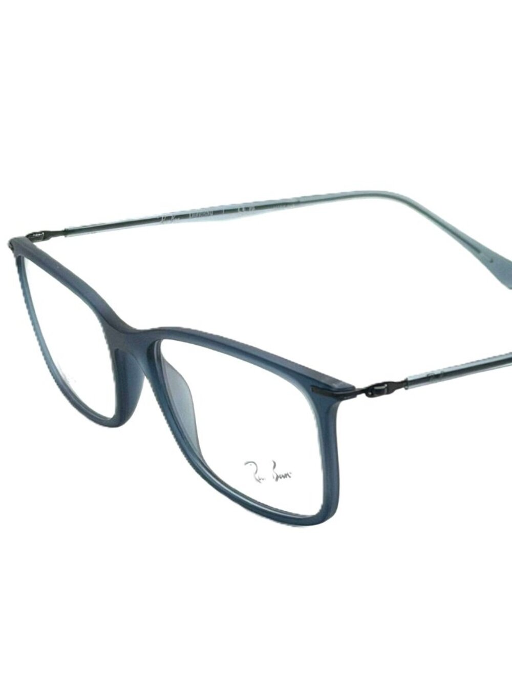 NEW RAY BAN RB 7031 LIGHTRAY 5400 DEMIGLOSS DARK BLUE EYEGLASSES 53MM 17 140